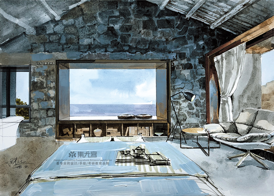 陈红卫的室内手绘艺术探索